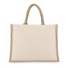 Bolsa de yute-algodón OEKO-TEX® 42,5 x 19 x 32 cm 320 g/m². Beige | sin montaje de publicidad | no disponible | no disponible