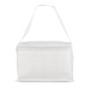 R-PET 6 Bolsa nevera para latas no tejida 20x 13 x 12,5 cm 75 g/m². Blanco