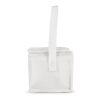 R-PET 6 Bolsa nevera para latas no tejida 20x 13 x 12,5 cm 75 g/m². Blanco | sin montaje de publicidad | no disponible | no disponible