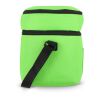 R-PET 600D Bolsa nevera doble compartimento 30 x 20 x 25cm 12L Luz Verde