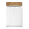 Bidón vidrio y bambú 900ml Transparente | sin montaje de publicidad | no disponible | no disponible | no disponible