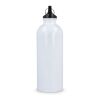 Botella de acero inoxidable reciclado de pared simple, 500 ml. Blanco