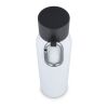Botella térmica con mosquetón y acabado mate, 600 ml Blanco | sin montaje de publicidad | no disponible | no disponible