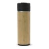 Botella térmica Flow bamboo 400ml Natural | sin montaje de publicidad | no disponible | no disponible | no disponible