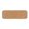 Placa identificativa de corcho con alfiler Natural | sin montaje de publicidad | no disponible | no disponible | no disponible