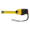 Flexómetro de plástico reciclado RCS 5M/19 mm amarillo-negro | sin montaje de publicidad | no disponible | no disponible