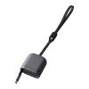 Cable de carga rápida 100W retráctil reciclado Spira RCS gris