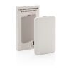Powerbank 5.000 mAh de bolsillo con cables integrados blanco | sin montaje de publicidad | no disponible | no disponible