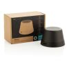 Altavoz magnético 5W de aluminio reciclado Nivio RCS negro | sin montaje de publicidad | no disponible | no disponible