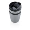 Termo anti goteo para café Sierra plata-negro | sin montaje de publicidad | no disponible | no disponible | no disponible