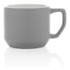 Taza de cerámica moderna gris | sin montaje de publicidad | no disponible | no disponible
