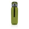 Botella de agua Yide antigoteo PET reciclado RCS 800 ml verde | sin montaje de publicidad | no disponible | no disponible