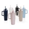 Vaso Tana RCS plástico reciclado con asa 900ML negro | sin montaje de publicidad | no disponible | no disponible