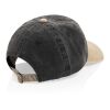 Gorra algodón bicolor 270 g/m² con 6 paneles BEAU AWARE™ negro | sin montaje de publicidad | no disponible | no disponible | no disponible