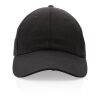Gorra Impact de algodón reciclado con trazador AWARE™ negro | sin montaje de publicidad | no disponible | no disponible | no disponible | no disponible