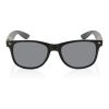 Gafas de sol de plástico PC reciclado GRS con corcho FSC® negro | sin montaje de publicidad | no disponible | no disponible