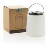 Lámpara Limio portátil recargable plástico reciclado RCS blanco | sin montaje de publicidad | no disponible | no disponible