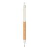 Bolígrafo ecológico blanco | sin montaje de publicidad | no disponible | no disponible