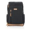 Mochila para ordenador portátil de 15" Impact AWARE™ 16 oz negro | sin montaje de publicidad | no disponible | no disponible | no disponible