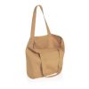 Bolsa compra de lona Impact Aware™ de 240 g/m² con bolsillo marron