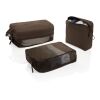 Set cubos organizadores RCS nailon reciclado KENTO URBAN marron