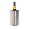 Cubo Vino de acero inoxidable reciclado certificado plata | sin montaje de publicidad | no disponible | no disponible