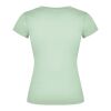 Camiseta de cuello de pico de manga corta para mujer "Victoria" Estándar | Mist Green | L | sin montaje de publicidad | no disponible | no disponible | no disponible