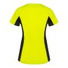 Camiseta deportiva de manga corta para mujer "Shanghai" Estándar | Fluor Yellow-Negro intenso | roly-L | sin montaje de publicidad | no disponible | no disponible | no disponible