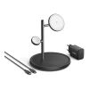 Soporte de carga inalámbrica Anker MagGo (soporte 3 en 1) negro