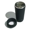 Taza Topl To Go de acero reciclado con tapa patentada 360 gris | sin montaje de publicidad | no disponible | no disponible
