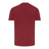 Camiseta Iqoniq Brett de algodón reciclado rojo burdeos | L | sin montaje de publicidad | no disponible | no disponible | no disponible