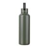 VINGA Botella ac. inox. reciclado RCS Baltimore 600 ml gris | sin montaje de publicidad | no disponible | no disponible