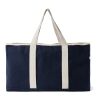 Bolsa de playa VINGA Volonne AWARE™ de lona reciclada azul-blanquecino | sin montaje de publicidad | no disponible | no disponible | no disponible