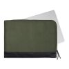 Funda portátil 16" de poliéster reciclado RCS VINGA Marlow verde-negro | sin montaje de publicidad | no disponible | no disponible