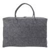 Bolsa de fieltro RPET Savannah gris | sin montaje de publicidad | no disponible | no disponible
