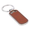 Llavero de cuero reciclado Jill marrón | sin montaje de publicidad | no disponible | no disponible