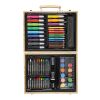 Estuche de madera con set de dibujo Thessaly marrón | sin montaje de publicidad | no disponible | no disponible
