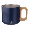 Taza termo de acero inox. Dwight azul | sin montaje de publicidad | no disponible | no disponible