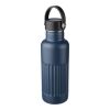 Botella termo de acero inox. reciclado (500 ml) Lior blanco
