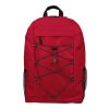 Mochila de poliéster rPET Jari rojo