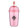 Vaso de rPet Glow 500 ml rosa | sin montaje de publicidad | no disponible | no disponible