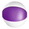 Pelota de playa bicolor violeta | sin montaje de publicidad | no disponible | no disponible