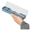 Set de cubiertos Brisio | 3 pzs azul