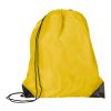 Mochila de poliéster 210D amarillo
