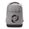 Mochila antirrobo de poliéster gris claro
