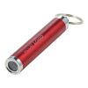 Linterna LED con llavero plata