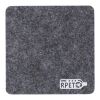 Set de posavasos de fieltro RPET Lawrence gris