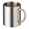 Taza de acero inox. Braylen plata
