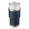 Vaso termo de acero inox. reciclado (350 ml) Ayen azul