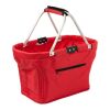 Cesta plegable rojo